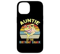 Familia de cumpleaños Auntie of The Shark Carcasa para iPhone 14