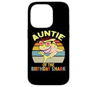 Familia de cumpleaños Auntie of The Shark Carcasa para iPhone 14 Pro