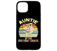 Familia de cumpleaños Auntie of The Shark Carcasa para iPhone 15 Plus