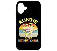 Familia de cumpleaños Auntie of The Shark Carcasa para iPhone 16 Plus