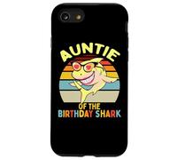 Familia de cumpleaños Auntie of The Shark Carcasa para iPhone SE (2020) / 7/8