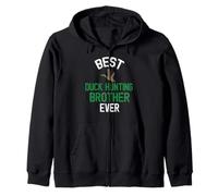 Familia de Fuentes Best Duck Hunting Brother Ever Cool Duck Sudadera con Capucha