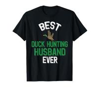 Familia de Fuentes Best Duck Hunting Husband Ever Cool Duck Camiseta