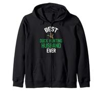 Familia de Fuentes Best Duck Hunting Husband Ever Cool Duck Sudadera con Capucha
