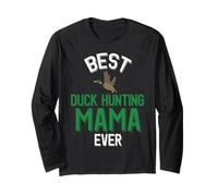 Familia de Fuentes Best Duck Hunting Mama Ever Cool Duck Manga Larga