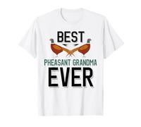 Familia de Fuentes Best Pheasant Grandma Ever Pheasant Camiseta