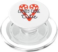 Familia de Fuentes Candy Cane Cutie Christmas Matching PopSockets PopGrip para MagSafe
