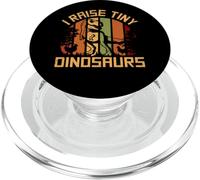 Familia de Fuentes I Raise Tiny Dinosaurs Chicken Lovers PopSockets PopGrip para MagSafe