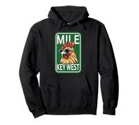 Familia de Fuentes Key West Florida Rooster Chicken Mile Zero Marker Sudadera con Capucha