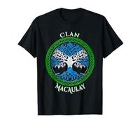 Familia de fuentes MacAulay Clan Scottish Camiseta