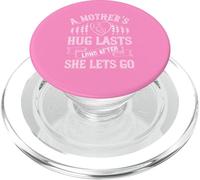 Familia de Fuentes Mother's Hug Lasts Forever Love Quote PopSockets PopGrip para MagSafe