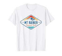 Familia de fuentes Mount Rainer National Park Washington Camiseta