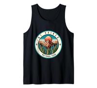 Familia de Fuentes Mount Rainer National Park Washington Camiseta sin Mangas