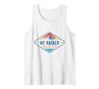 Familia de fuentes Mount Rainer National Park Washington Camiseta sin Mangas