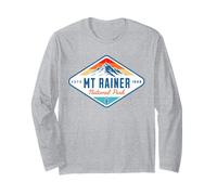 Familia de fuentes Mount Rainer National Park Washington Manga Larga