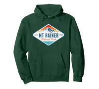 Familia de fuentes Mount Rainer National Park Washington Sudadera con Capucha