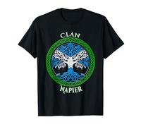 Familia de fuentes Napier Clan Scottish Camiseta