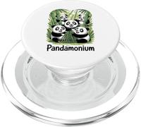 Familia de fuentes Pandamonium Panda Fun Bamboo PopSockets PopGrip para MagSafe