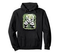 Familia de fuentes Pandamonium Panda Fun Bamboo Sudadera con Capucha