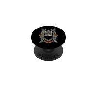 Familia de Fuentes Proud Brother Shield Crest PopSockets PopGrip Adhesivo