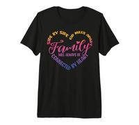 Familia de Fuentes Siblings Side by Side Or Miles Apart Camiseta Premium