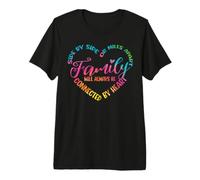 Familia de Fuentes Siblings Side by Side Or Miles Apart Camiseta Premium
