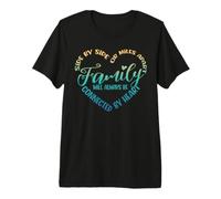 Familia de Fuentes Siblings Side by Side Or Miles Apart Camiseta Premium