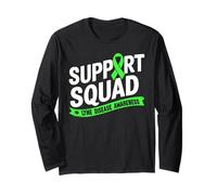 Familia de fuentes Support Squad Green Ribbon Lyme Disease Awareness Manga Larga