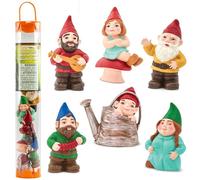 Familia de Gnomes 6 Piezas | Figuras Miniatura | Juguetes para Niños | No tóxicas y Libres de BPA | Apto para Niños de 3+ | Safari Ltd
