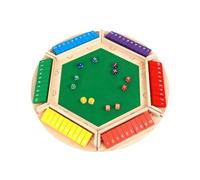 Familia De Juegos De Mesa De Madera - 4 Jugadores -Juegos De Beber | Iochi De Ta Vuelo De Madera, Jugadores De Cartas Hola Volquete En Los Laterales Con 8, Actividades De Mesa Para
