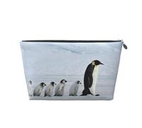 Familia de pingüinos, Bolsa de artículos de tocador Bolsa de Maquillaje Bolsa de cosméticos Bolsa de artículos de tocador de Viaje portátil