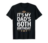 Familia divertida de celebración de cumpleaños 60 de It's My Dad's Camiseta
