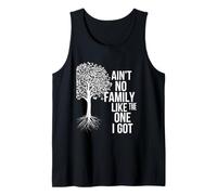 Familia Divertida Diciendo Que no Hay Familia como la Que Tiene Camiseta sin Mangas