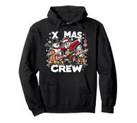 Familia en Pareja Navidad Wichtel Santa Crew Elfe Schneemann Dab Sudadera con Capucha