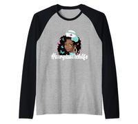 Familia Feliz Navidad Lo más probable es que se quede en Camiseta Manga Raglan