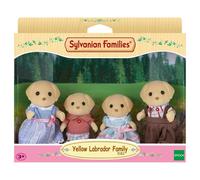 Familia Labrador Amarillo EPOCH Sylvanian Families Actividad Creativa Para Niños