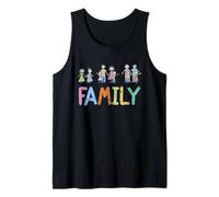 Familia LGBTQ Igualdad Matrimonio Gay Lesbianas Madres Padres Camiseta sin Mangas