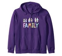 Familia LGBTQ Igualdad Matrimonio Gay Lesbianas Madres Padres Sudadera con Capucha