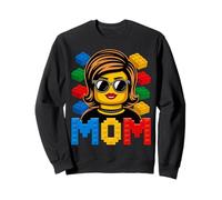 Familia Mamá Maestro Constructor Ladrillos Bloques Día de la Madre Sudadera