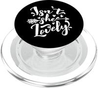 Familia Mamá Papá Hija Hijo Diciendo - ¿No es Ella Encantadora PopSockets PopGrip para MagSafe