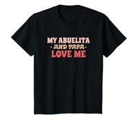 Familia Mi Abuelita Y Papa Love Me Nieto Camiseta