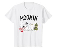 Familia Moomin Niños que caminan Camiseta