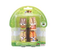 Familia Nut Nut 4 Personajes - Klorofil - indyaeduocio