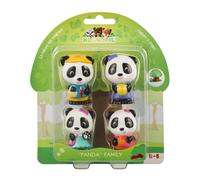 Familia Panda 4 Personajes - Klorofil - indyaeduocio