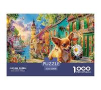Familia Panda en el Jardín de Flores Puzzle para Adultos Desafío Mental con Alma De Obra De Arte Excepcional, Diseñado para Adultos Y Niños Desde 14 Años 52x38cm/1000pcs