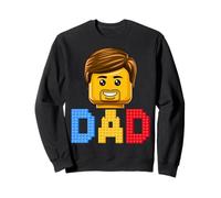 Familia Papá Maestro Constructor Ladrillos Bloques Día del Padre Sudadera