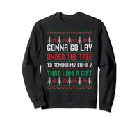 Familia Persona favorita Divertido Feo Navidad Humor Hombres Mujeres Sudadera