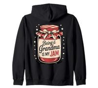 Familia Ser Abuela es mi Abuelo Divertido Sudadera con Capucha