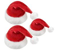 familia sombreros navidad, Sombrero Navideño Suave de Santa, Lindos Sombreros Navideños Gorro de Navidad para Adultos sombrero de navidad para niñosGorros navideños adecuados para fiestas navideñas