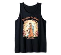 Familia Unida Bajo Tu Manto Camiseta sin Mangas